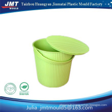 plastic injection bucket with cover mould